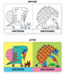 Mudpuppy Rub-a-dub Dinos! Color Magic Bath Book 
