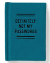 A Tiny Password Diary Definitely Not My Passwords Tiny Diary