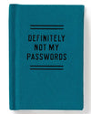A Tiny Password Diary Definitely Not My Passwords Tiny Diary