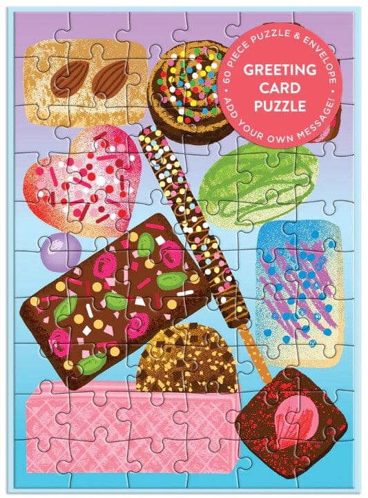 Sweets For The Sweet Greeting Card Puzzle Novelty Gifts The Cooks Kitchen 
