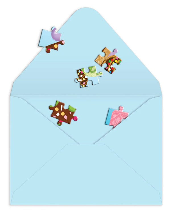 Sweets For The Sweet Greeting Card Puzzle
