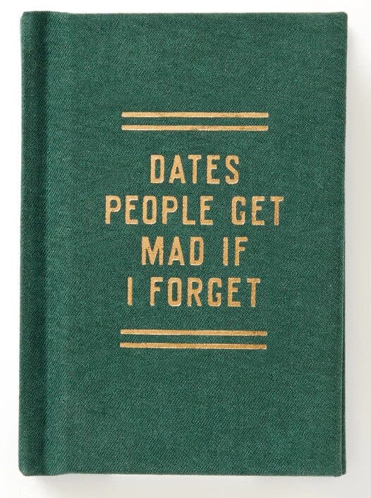 Tiny Dates People Get Mad If I Forget Novelty Gifts The Cooks Kitchen 