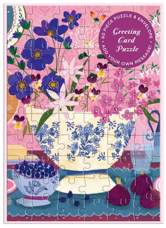 Joy Laforme Art Of The Table Greeting Card Puzzle Novelty Gifts The Cooks Kitchen 