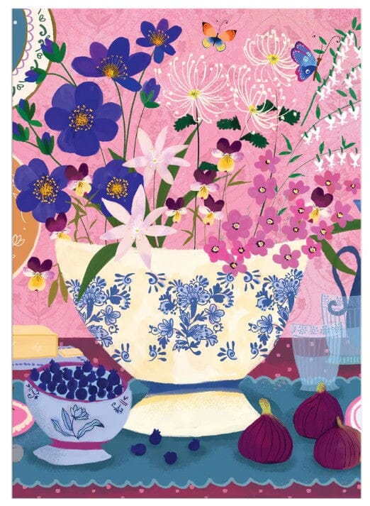 Joy Laforme Art Of The Table Greeting Card Puzzle Novelty Gifts The Cooks Kitchen 