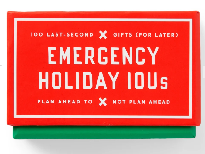 Brass Brass Monkey Emergency Holiday Ious Card Set (cards)