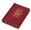 Brass Monkey People I Plan To Haunt Tiny Diary Burgundy