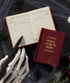 Brass Monkey People I Plan To Haunt Tiny Diary Burgundy