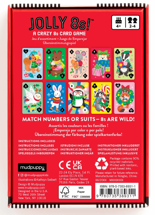 Jolly 8s! Card Game
