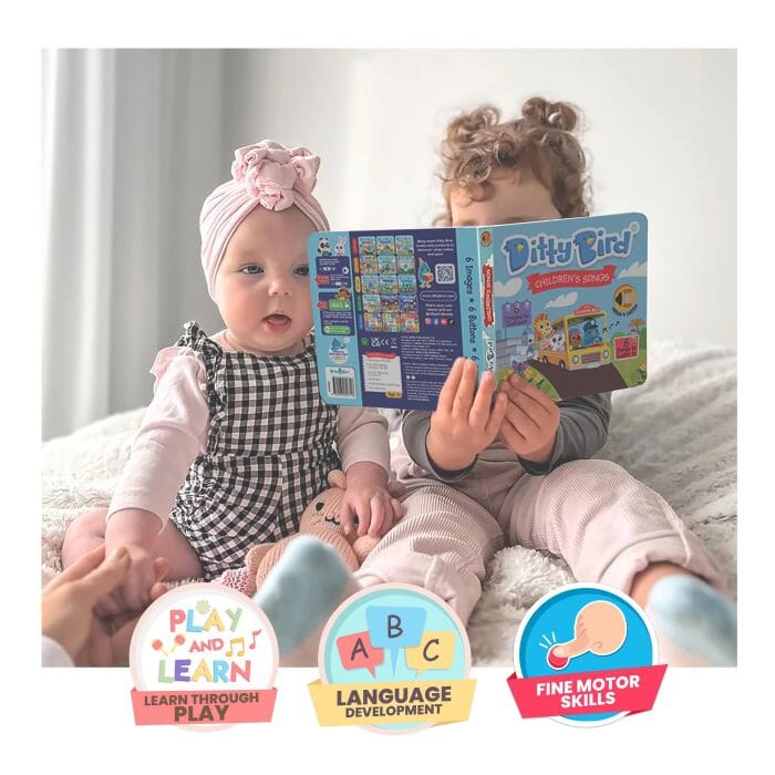 Ditty Bird Children's Songs Multi-coloured 16x2x16cm Children's Giftware The Cooks Kitchen 