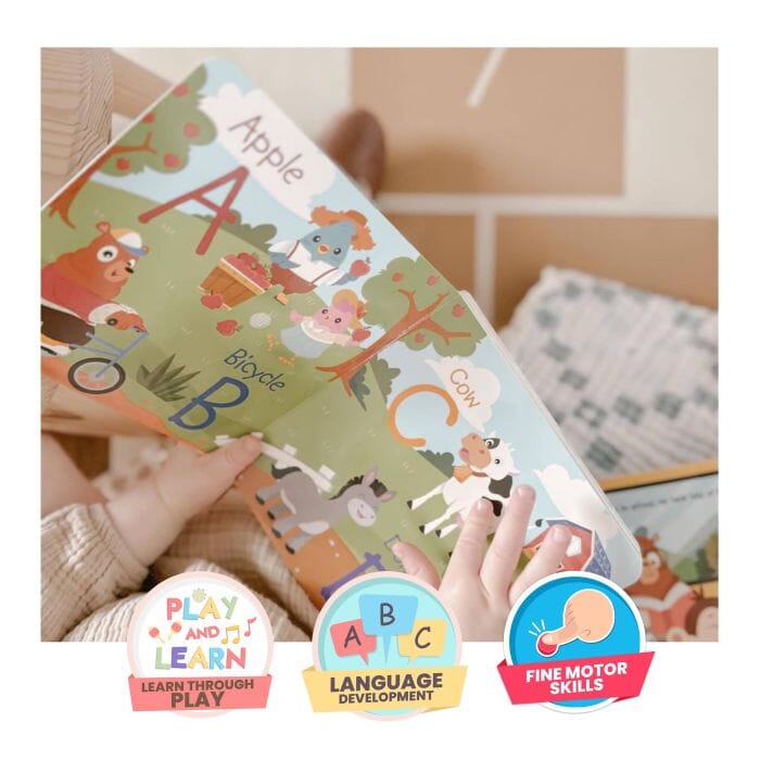 Ditty Bird Fun Alphabet Multi-coloured 16x2x16cm Children's Giftware The Cooks Kitchen 