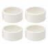 Ecology Ottawa Set Of 4 Napkin Rings Calico