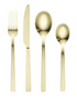 Maxwell & Williams Auroline 16 Piece Cutlery Set Gift Boxed In Champagne
