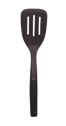 KitchenAid Soft Touch Slotted Turner Nylon - Black