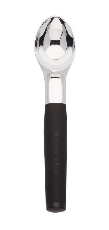 KitchenAid Soft Touch Ice Cream Scoop - Black