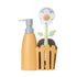 Vigar Florganic Sink Caddy Set + Dispenser - Orange