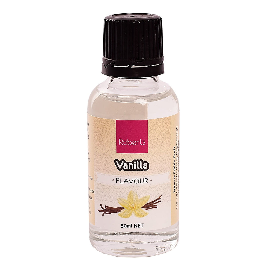 Roberts Edible Craft - Flavour - Vanilla 30ml