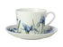 M&w Katherine Castle Floriade Breakfast Cup & Saucer 480ml Irises