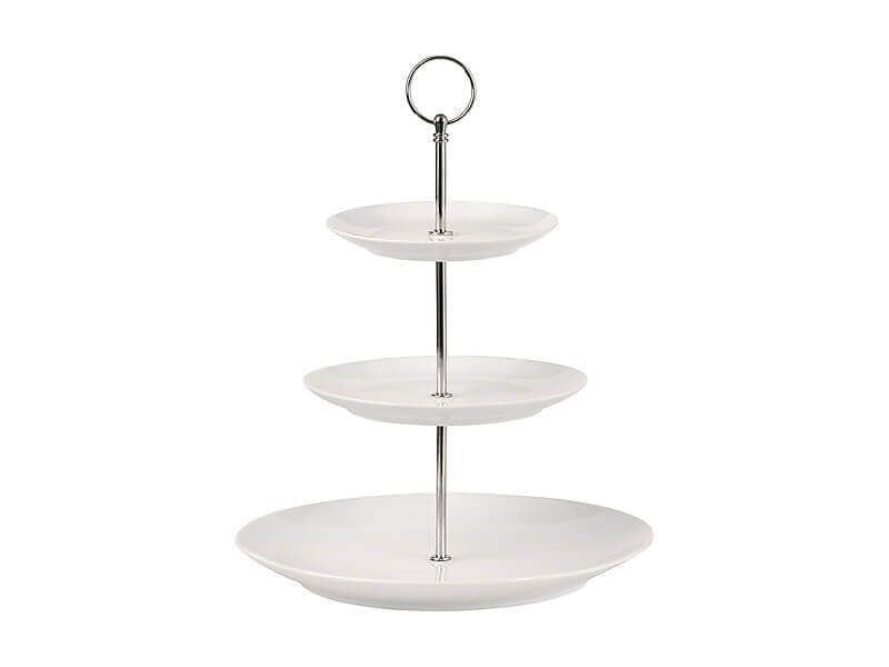 Maxwell & Williams White Basics 3 Tier Cake Stand