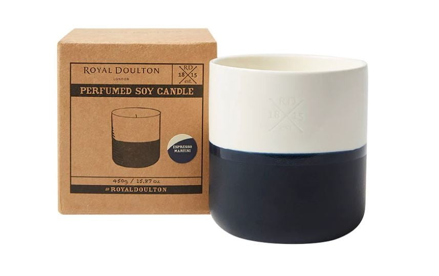 Royal Doulton Perfumed Soy Candle 450g Espresso Martini