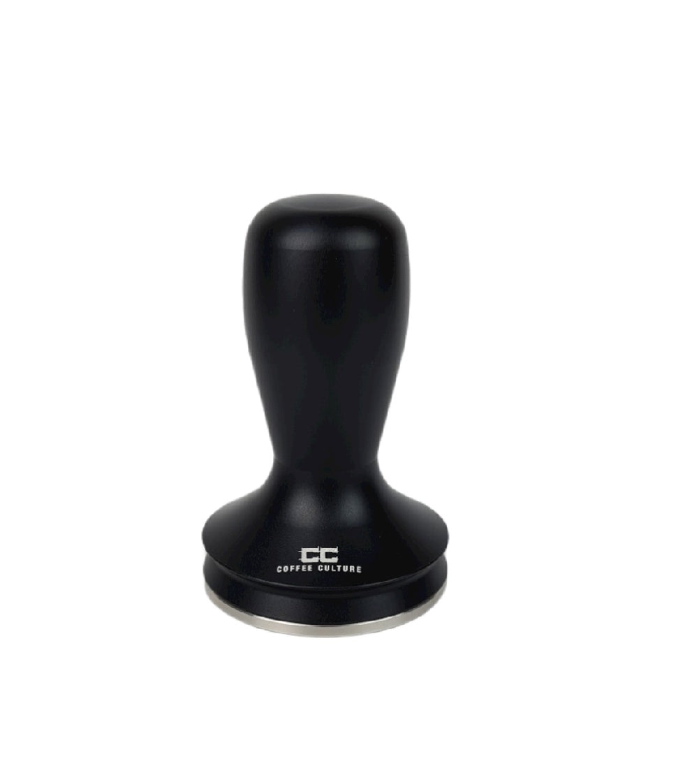 Coffee Culture Matte Black Coffee Tamper - 53mm