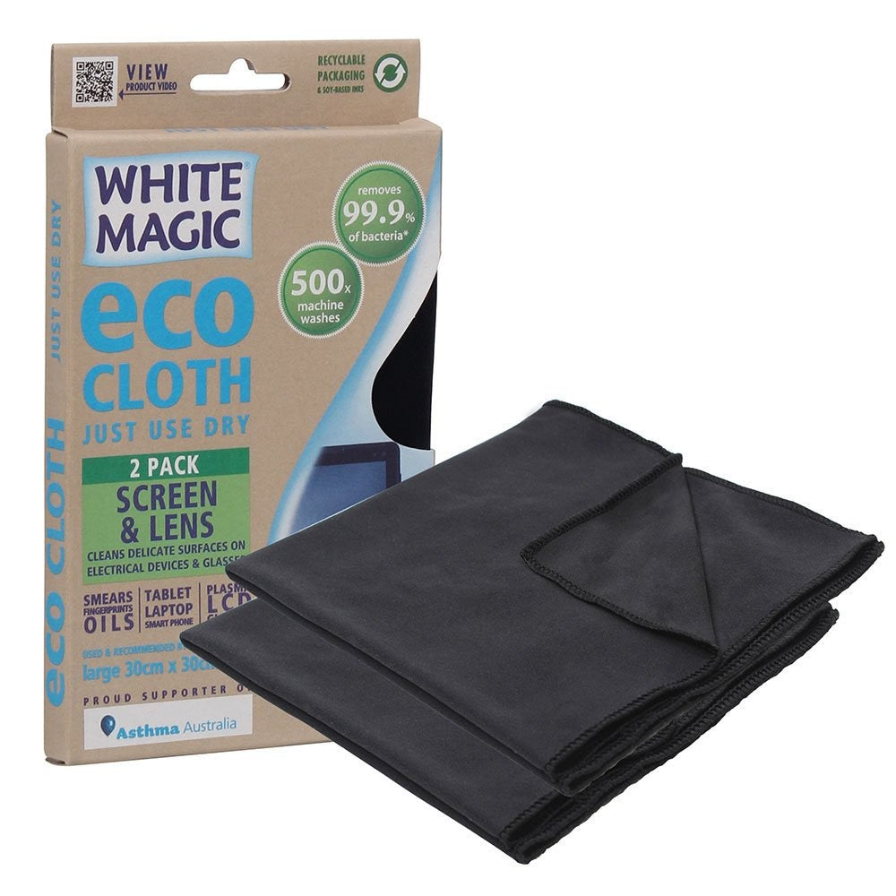 White Magic - Eco Cloth Screen & Lens