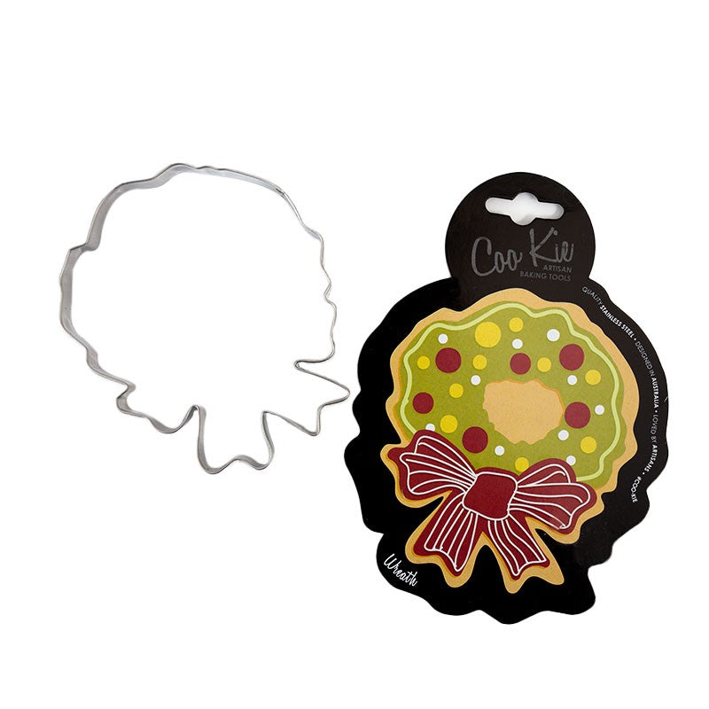 Coo Kie Wreath Cookie Cutter