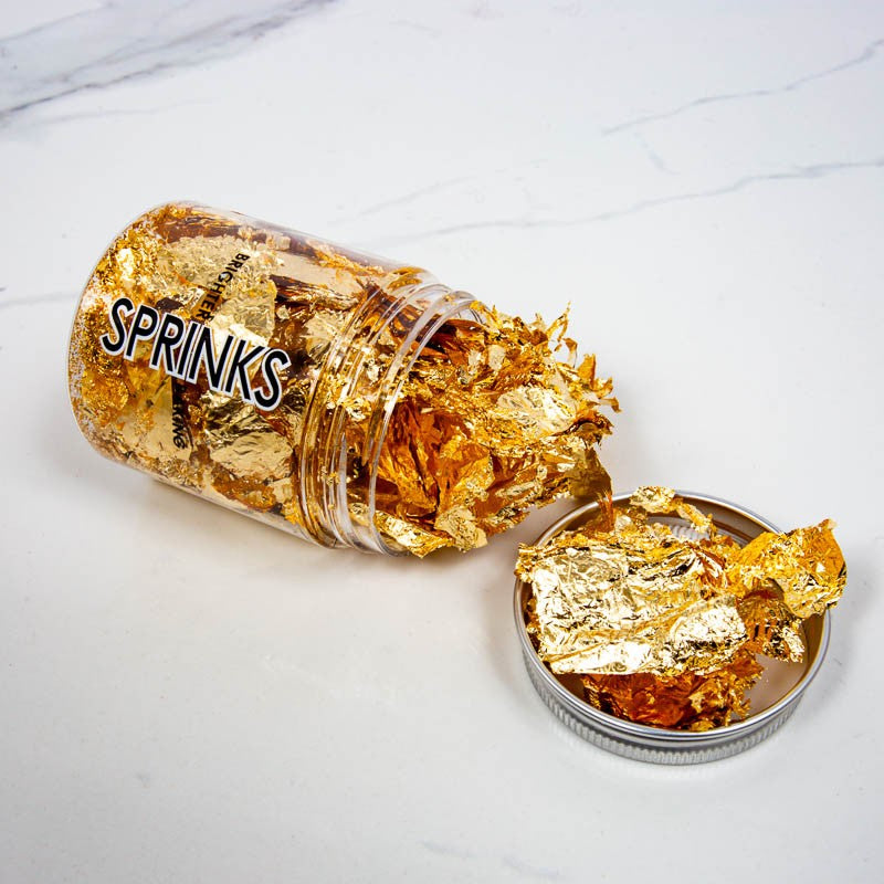 Sprinks Loose Gold Leaf Flakes (2g)